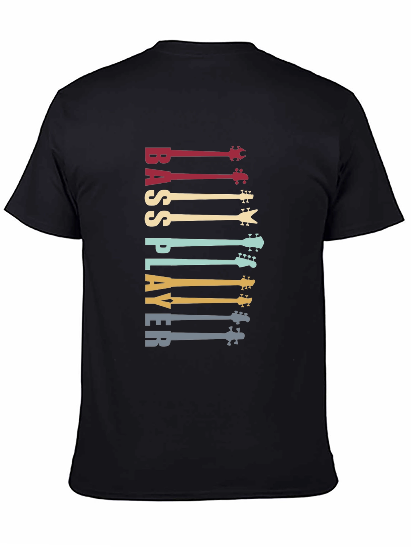 Bass Player Guitar T-Shirt - Music Lover Tee