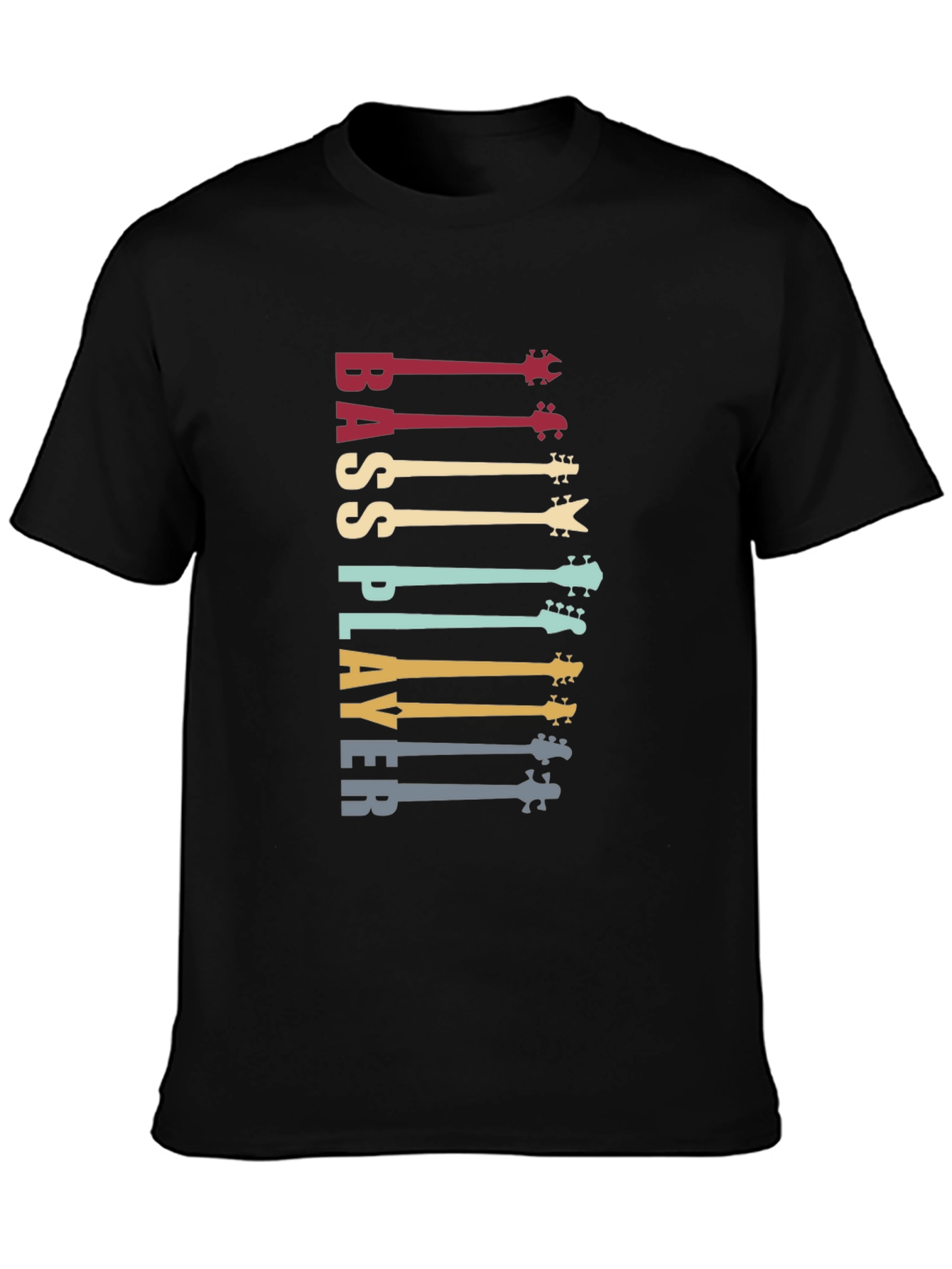 Bass Player Guitar T-Shirt - Music Lover Tee