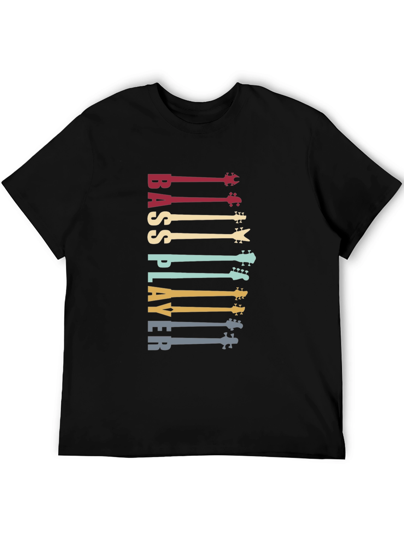 Bass Player Guitar T-Shirt - Music Lover Tee
