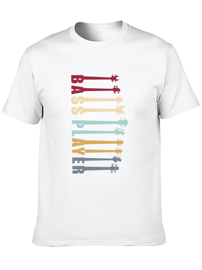 Bass Player Guitar T-Shirt - Music Lover Tee