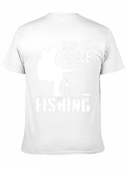 A Bad Day of Ice Fishing Graphic T-Shirt