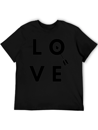 LOVE Compass Arrow Mens T-Shirt
