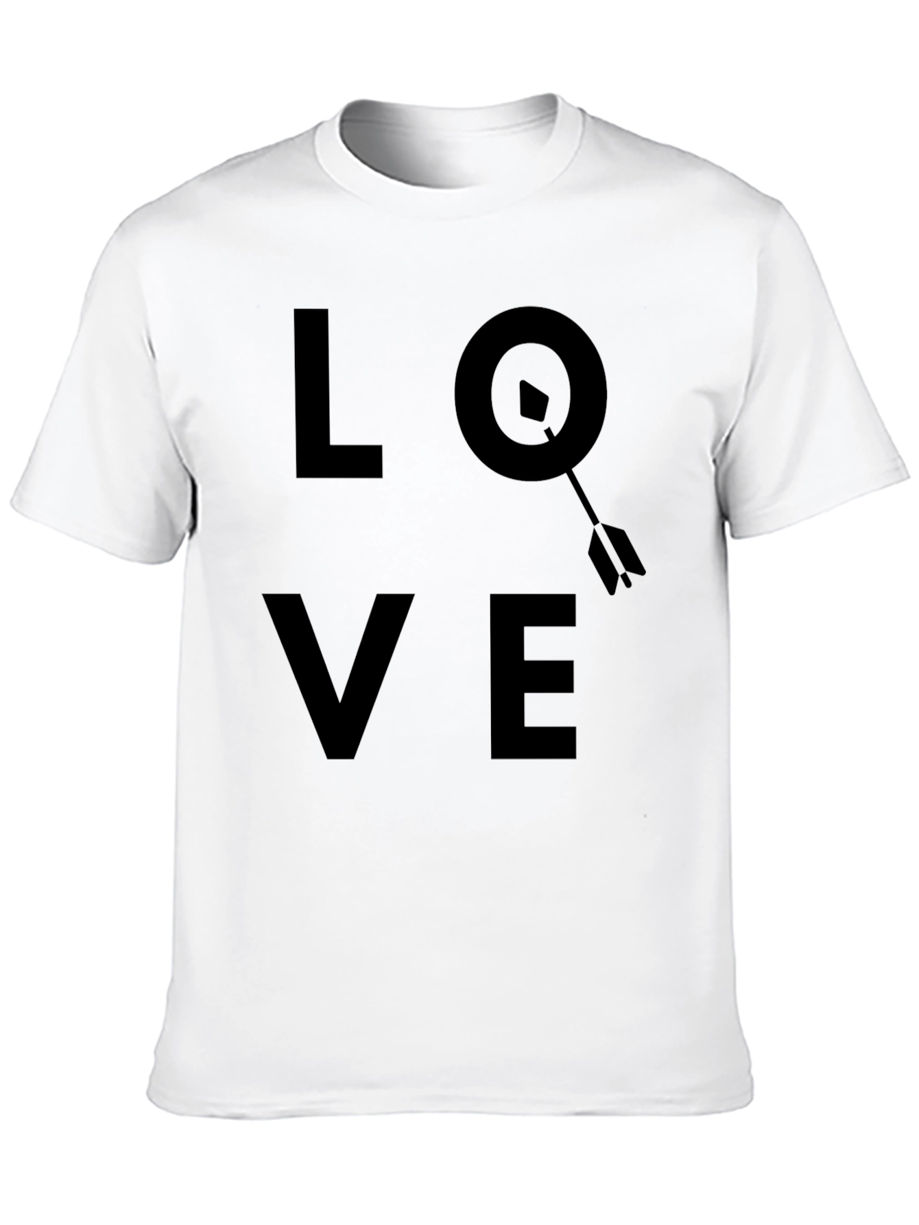 LOVE Compass Arrow Mens T-Shirt
