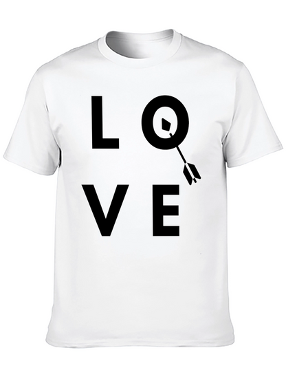 LOVE Compass Arrow Mens T-Shirt