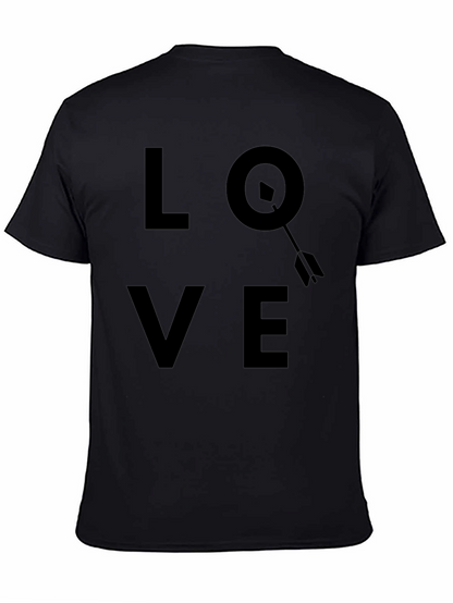 LOVE Compass Arrow Mens T-Shirt