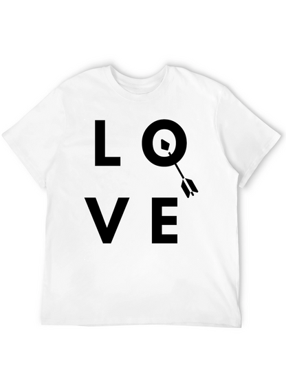 LOVE Compass Arrow Mens T-Shirt