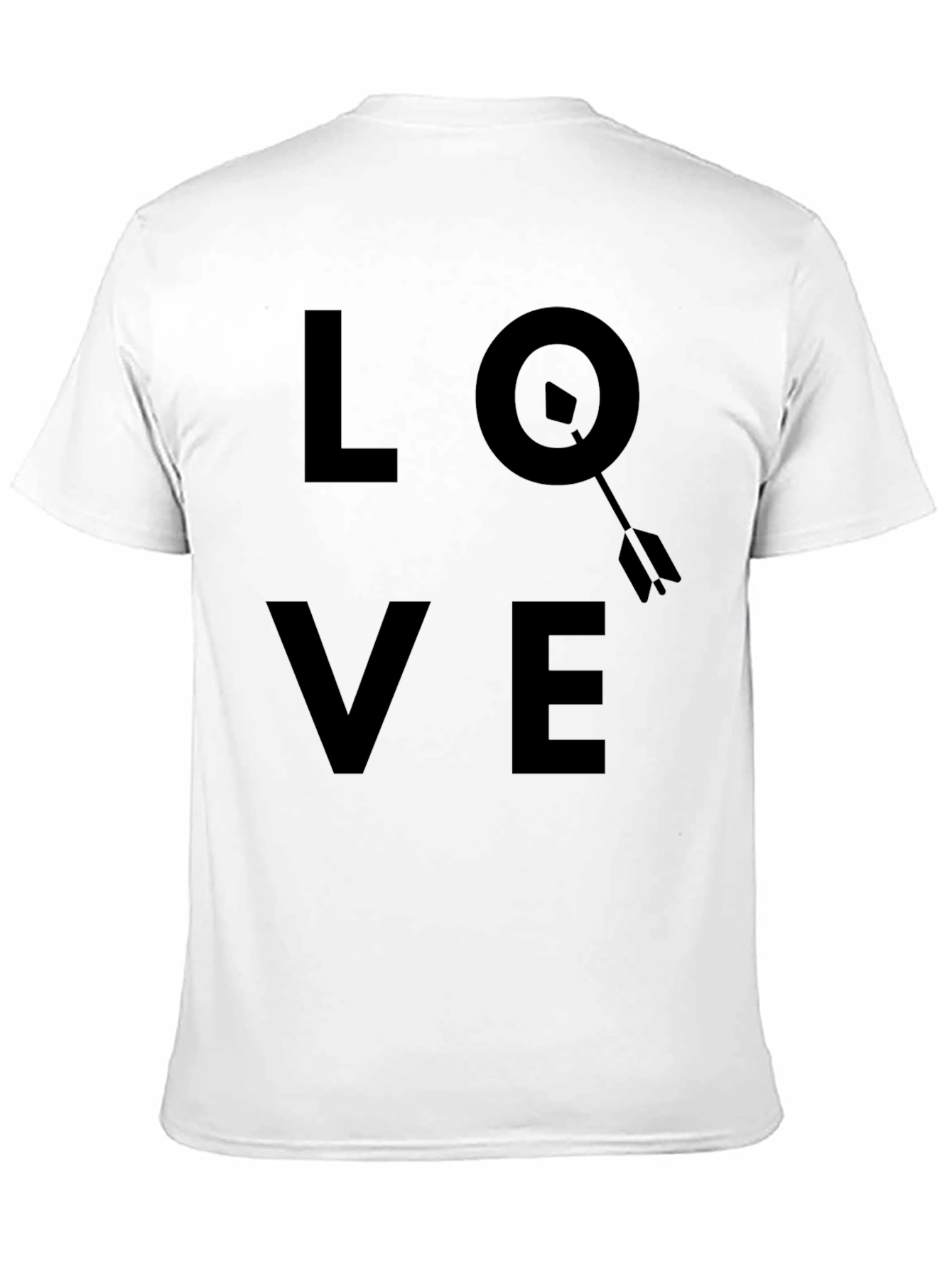 LOVE Compass Arrow Mens T-Shirt