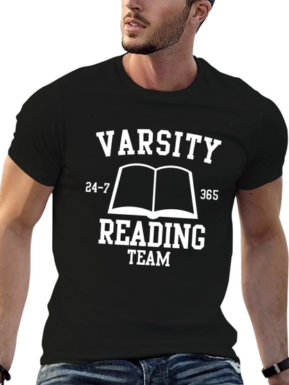 Varsity Reading Team T-Shirt - Black