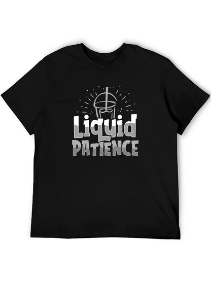 Liquid Patience Black T-Shirt