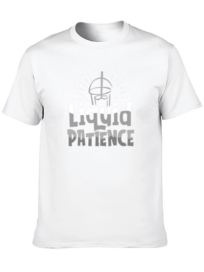 Liquid Patience Black T-Shirt