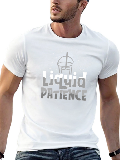 Liquid Patience Black T-Shirt