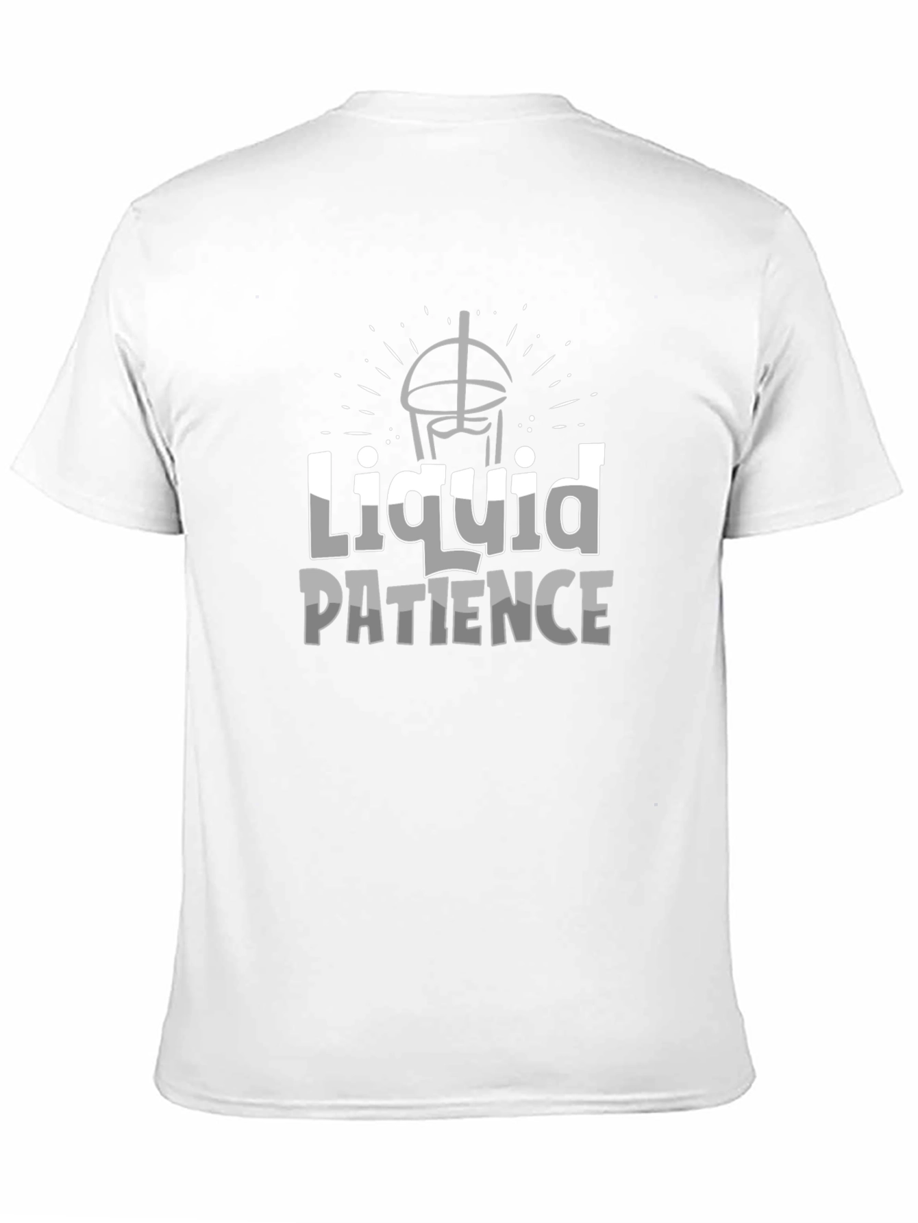 Liquid Patience Black T-Shirt