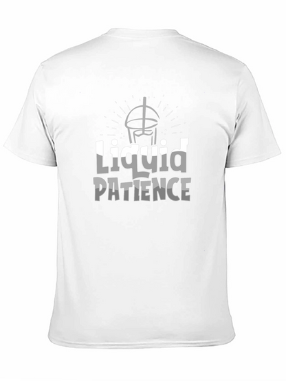 Liquid Patience Black T-Shirt