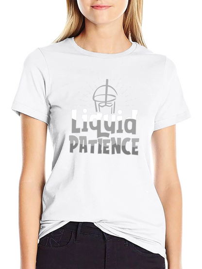 Liquid Patience Black T-Shirt