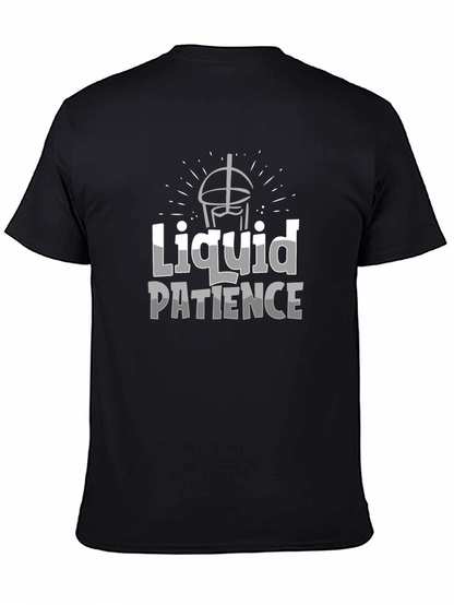 Liquid Patience Black T-Shirt