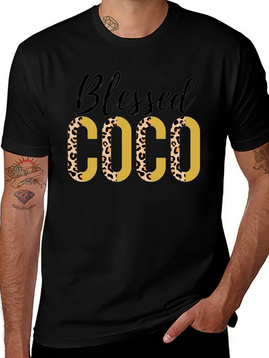 Blessed COCO Leopard Print Tee