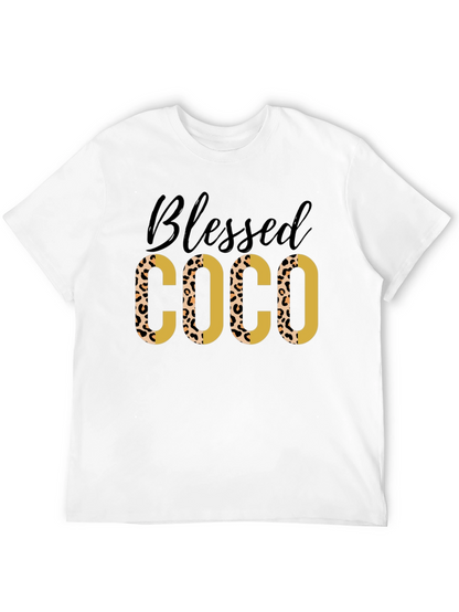 Blessed COCO Leopard Print Tee