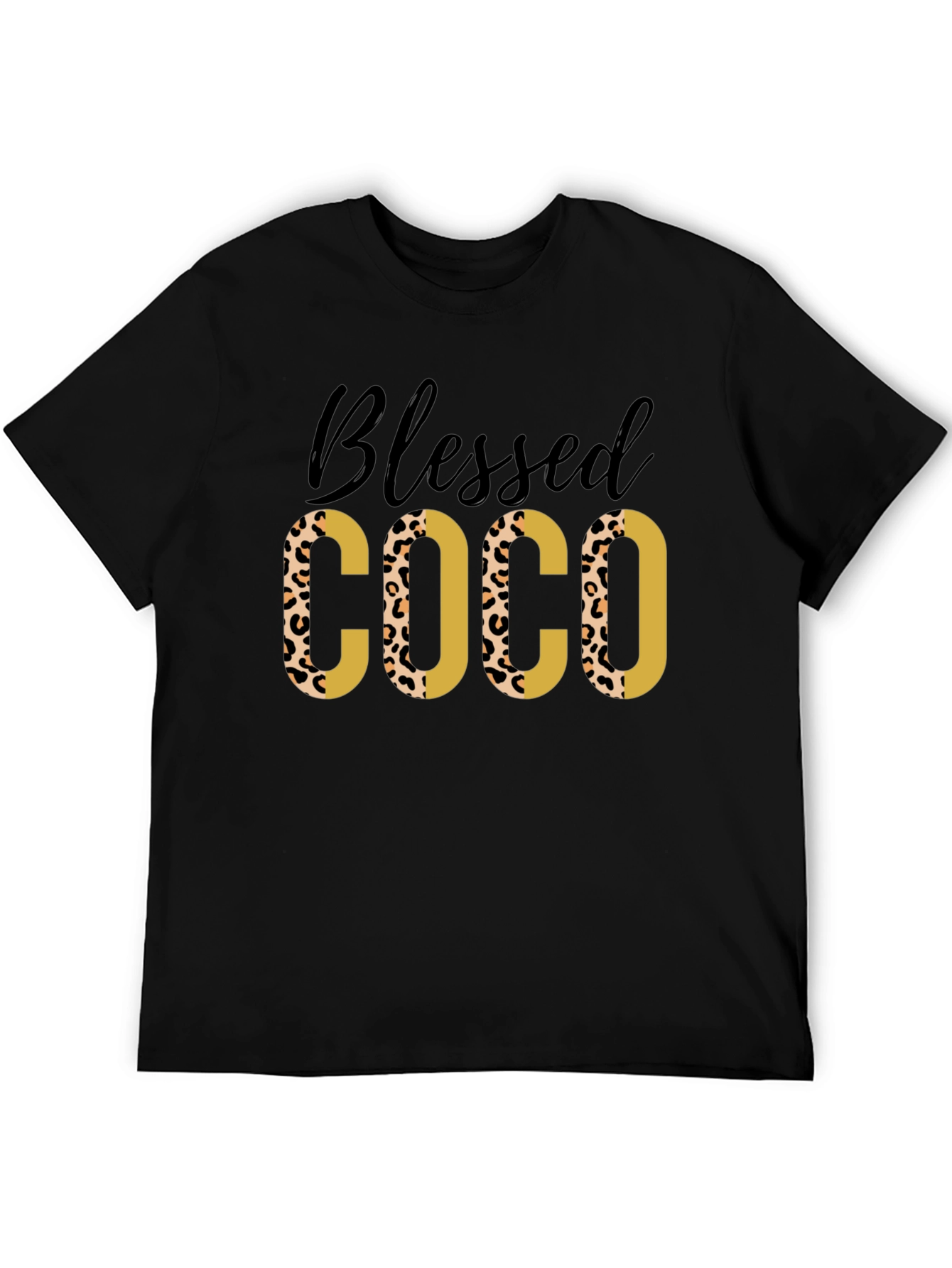 Blessed COCO Leopard Print Tee