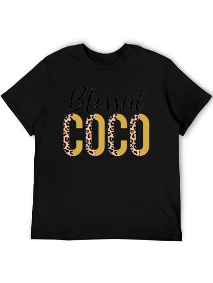 Blessed COCO Leopard Print Tee