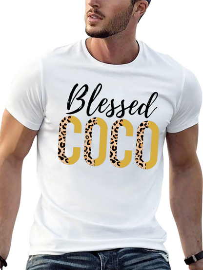 Blessed COCO Leopard Print Tee