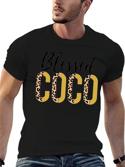 Blessed COCO Leopard Print Tee