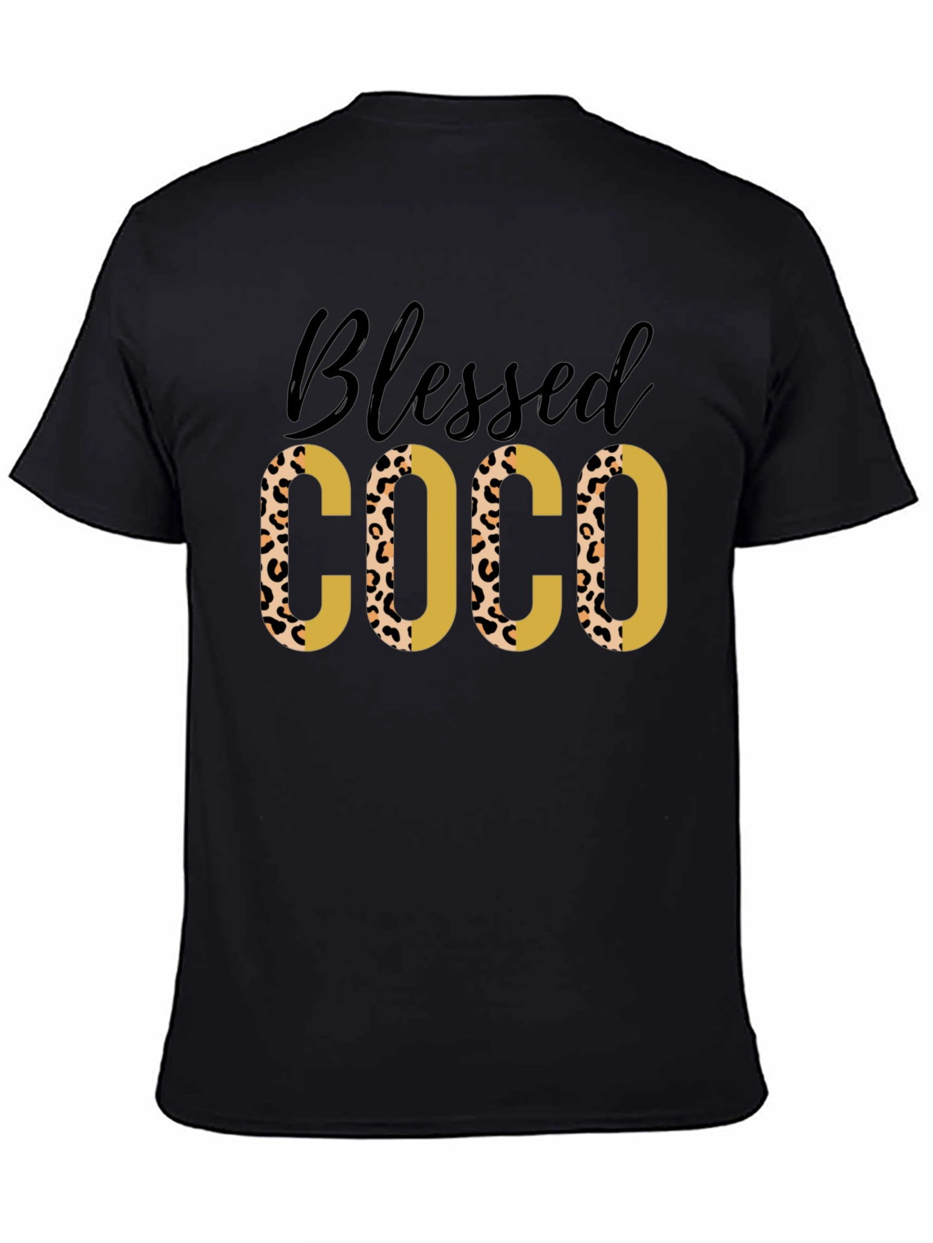 Blessed COCO Leopard Print Tee