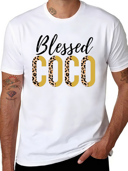 Blessed COCO Leopard Print Tee