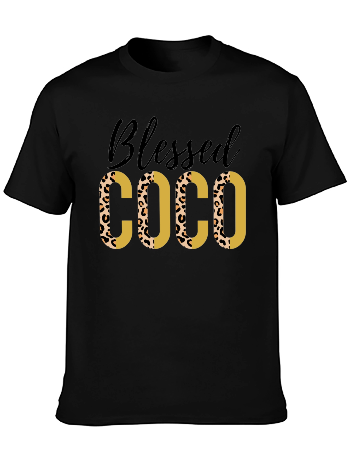 Blessed COCO Leopard Print Tee