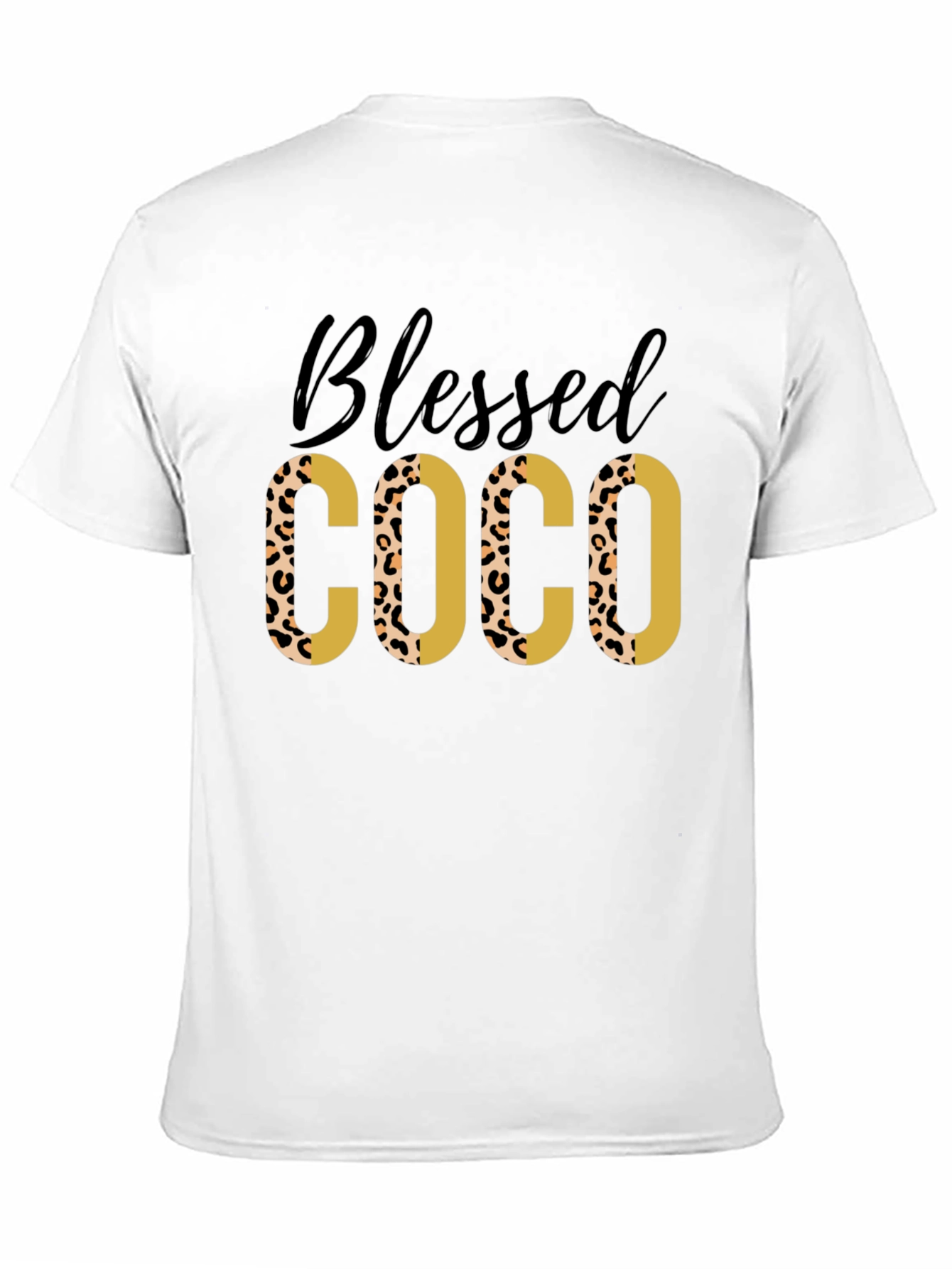 Blessed COCO Leopard Print Tee