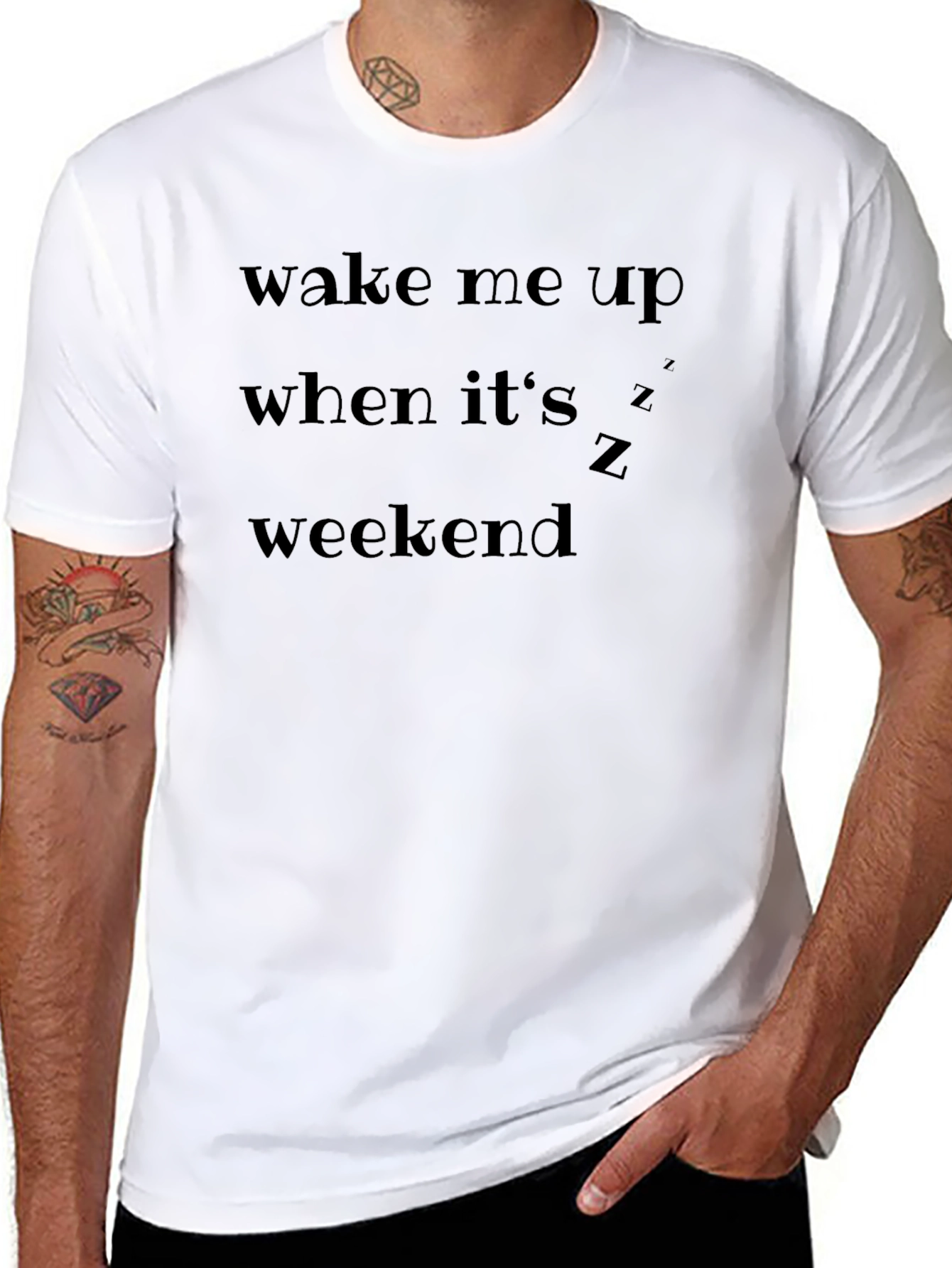 Wake Me Up When Its Weekend T-Shirt