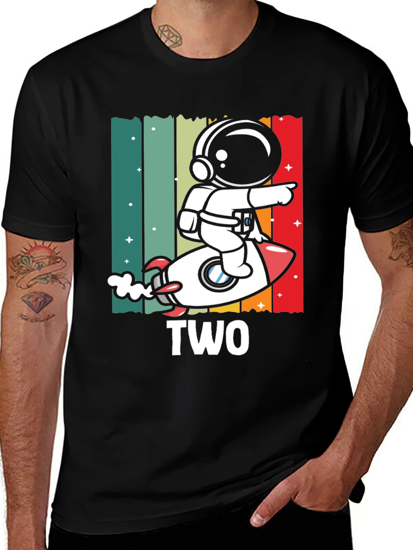 Two Year Old Astronaut T-Shirt