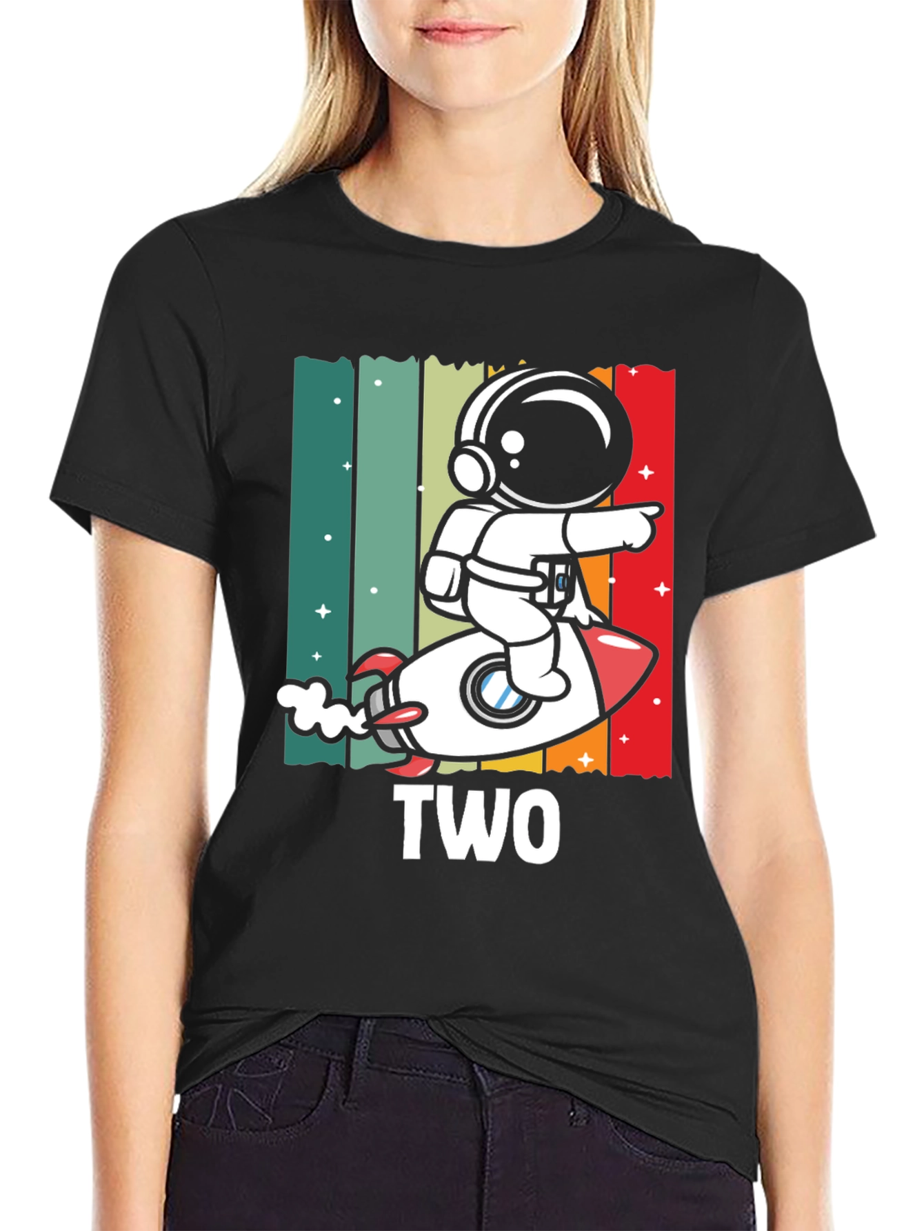 Two Year Old Astronaut T-Shirt