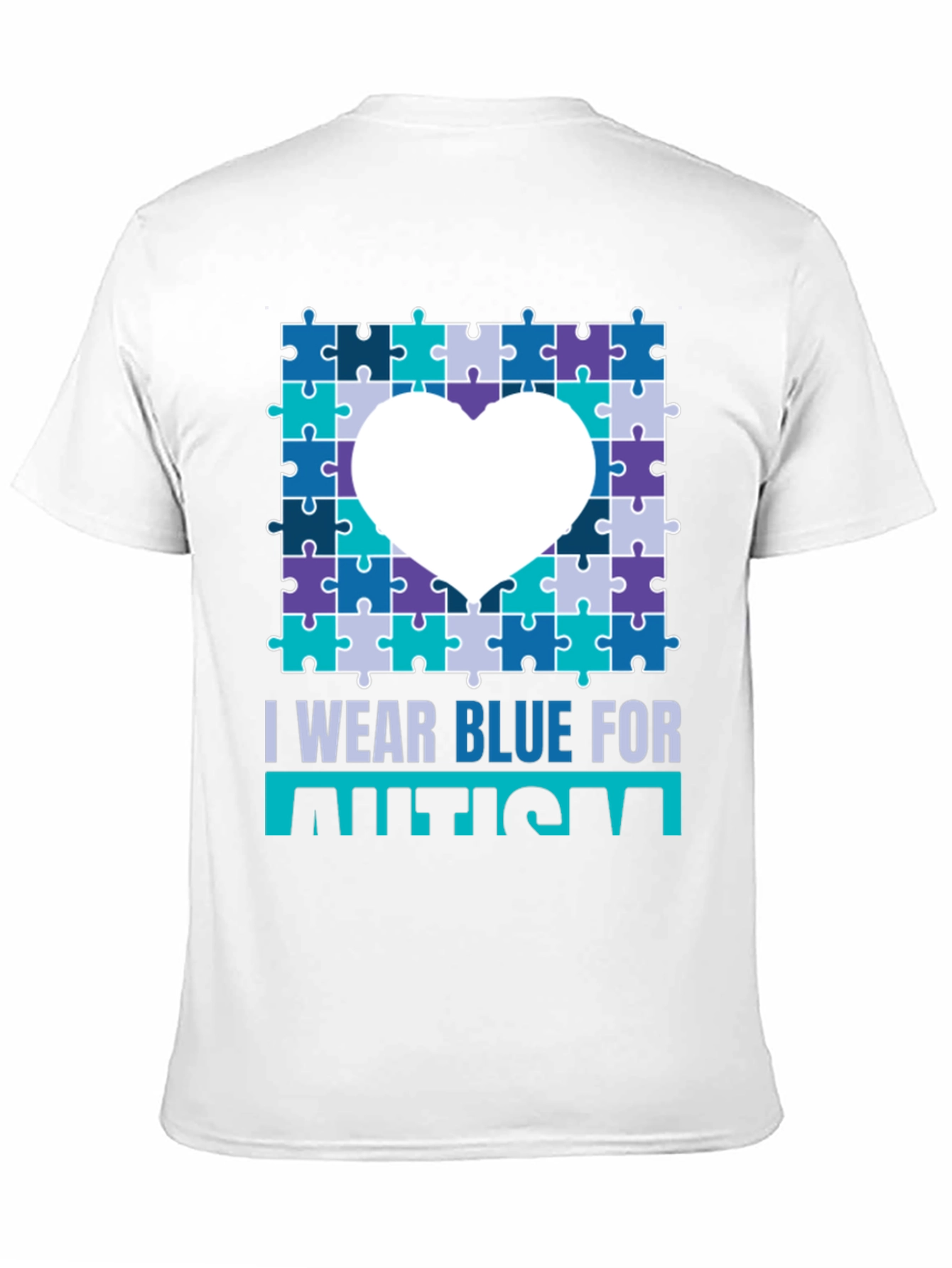 Autism Awareness Puzzle Heart T-Shirt