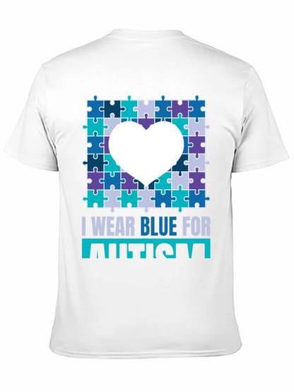 Autism Awareness Puzzle Heart T-Shirt