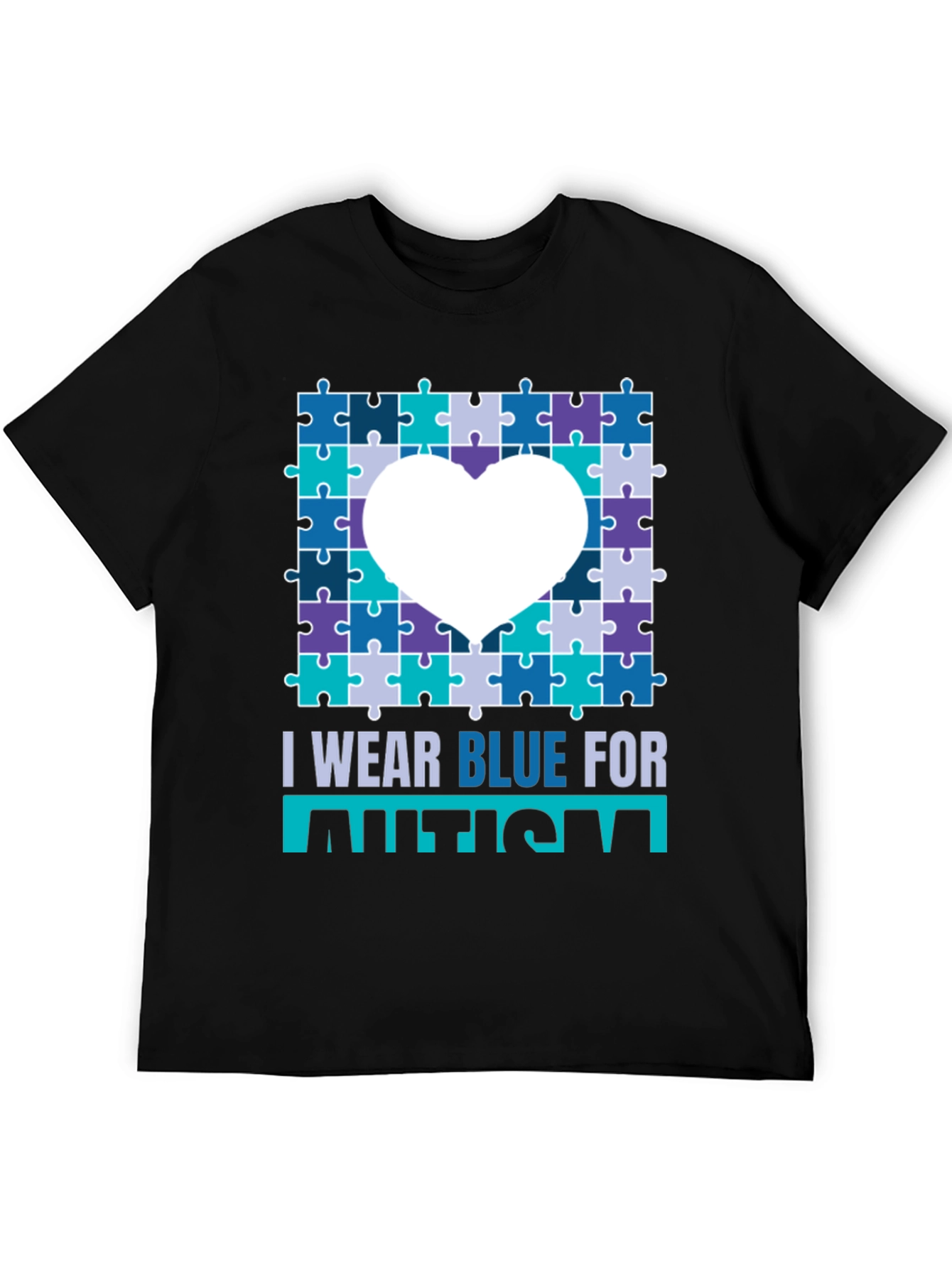 Autism Awareness Puzzle Heart T-Shirt