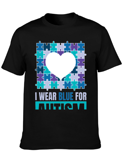 Autism Awareness Puzzle Heart T-Shirt