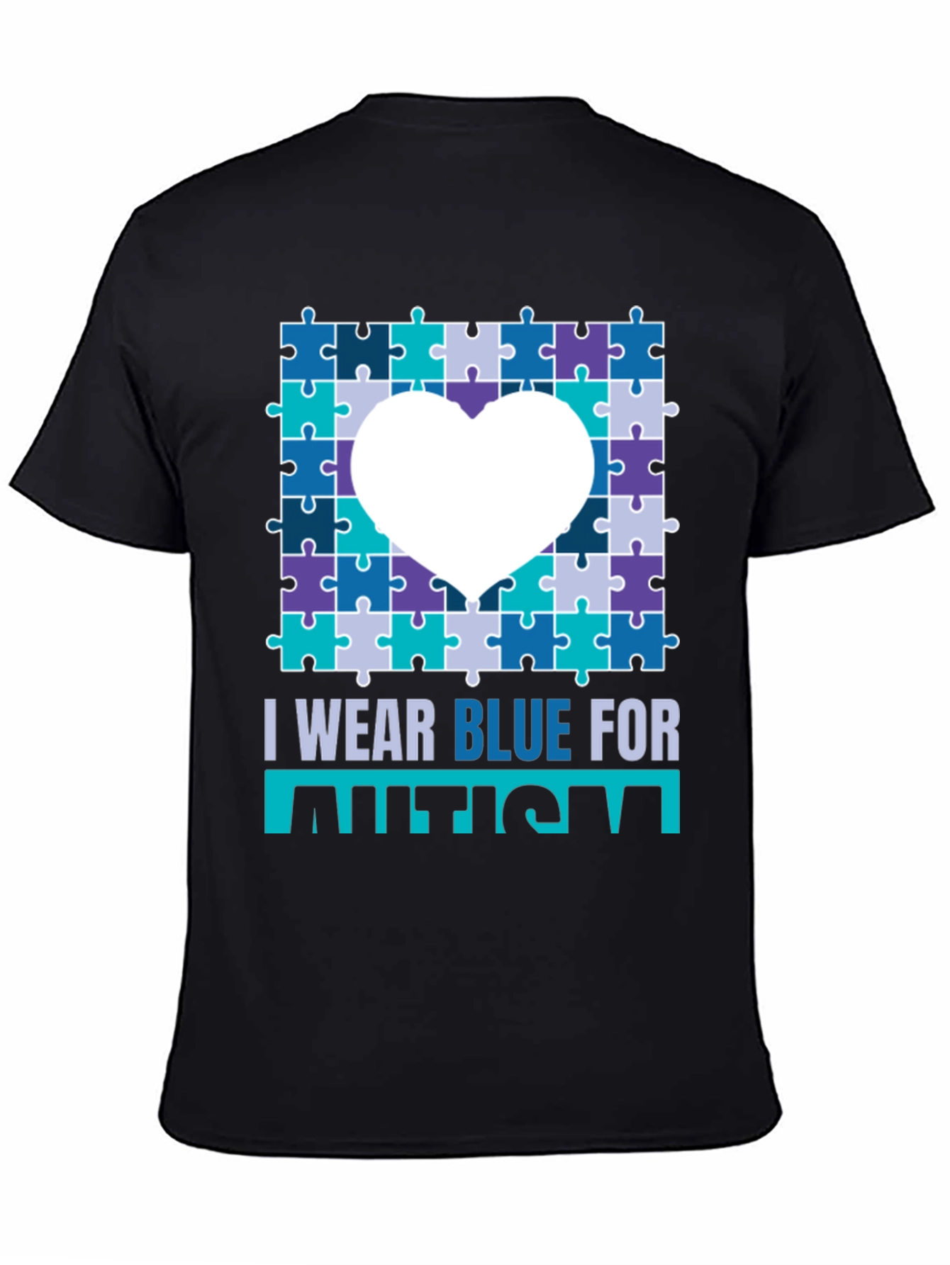 Autism Awareness Puzzle Heart T-Shirt
