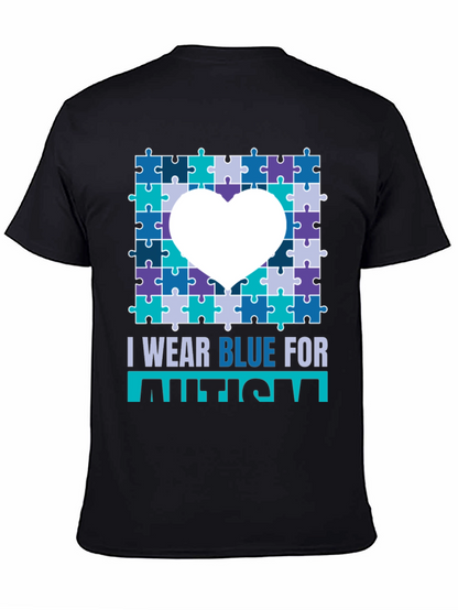 Autism Awareness Puzzle Heart T-Shirt