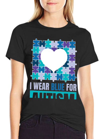 Autism Awareness Puzzle Heart T-Shirt