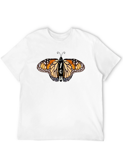 Be You Butterfly Graphic Black T-Shirt