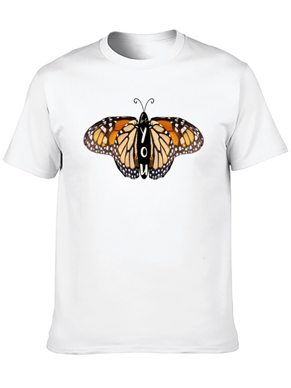 Be You Butterfly Graphic Black T-Shirt