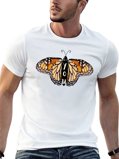 Be You Butterfly Graphic Black T-Shirt