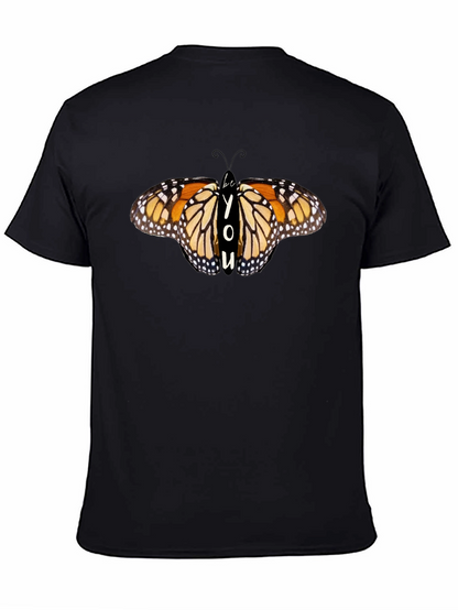 Be You Butterfly Graphic Black T-Shirt