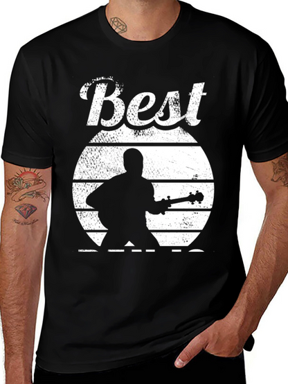Best Banjo Dad T-Shirt - Musicians Gift