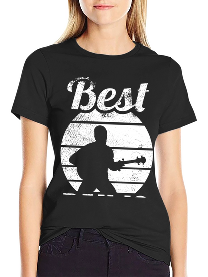 Best Banjo Dad T-Shirt - Musicians Gift