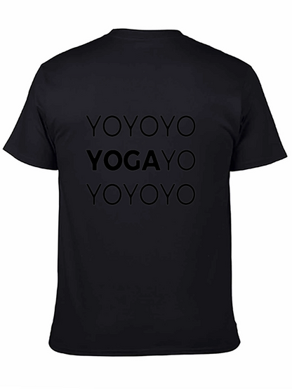 Yoga Yo Shirt - Mens Black Graphic Tee