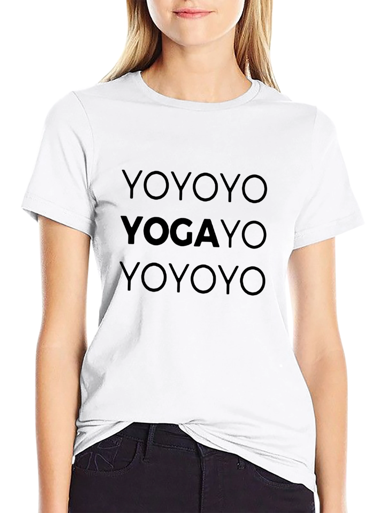 Yoga Yo Shirt - Mens Black Graphic Tee