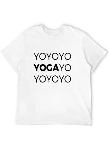 Yoga Yo Shirt - Mens Black Graphic Tee