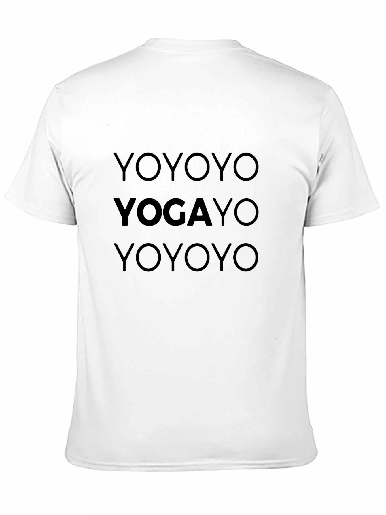 Yoga Yo Shirt - Mens Black Graphic Tee