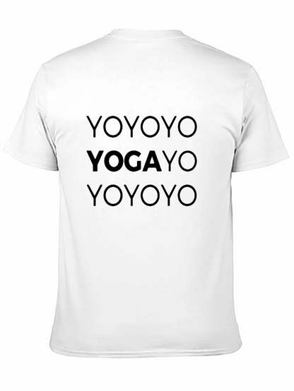 Yoga Yo Shirt - Mens Black Graphic Tee